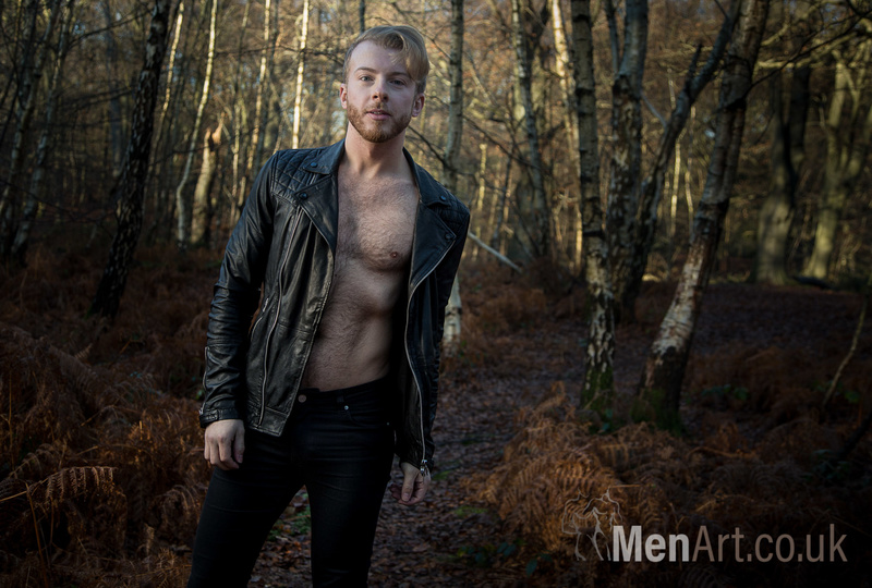 Male model photo shoot of Kristof Adamson in Epping Forest, London