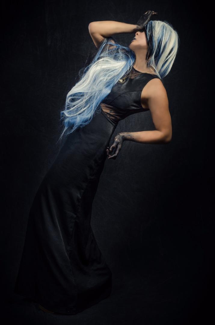 Female model photo shoot of Khuuk by Electroglow