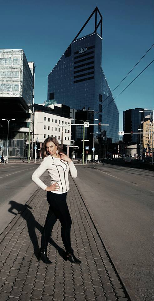 Female model photo shoot of Brenda Rauniste in Tallinn, Estonia