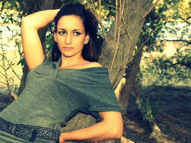 Female model photo shoot of Gina_del