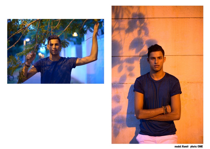 Male model photo shoot of CMK and Romit Roy