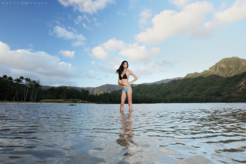 Female model photo shoot of Gabriella Lopez by BeppuPhoto in kaawa