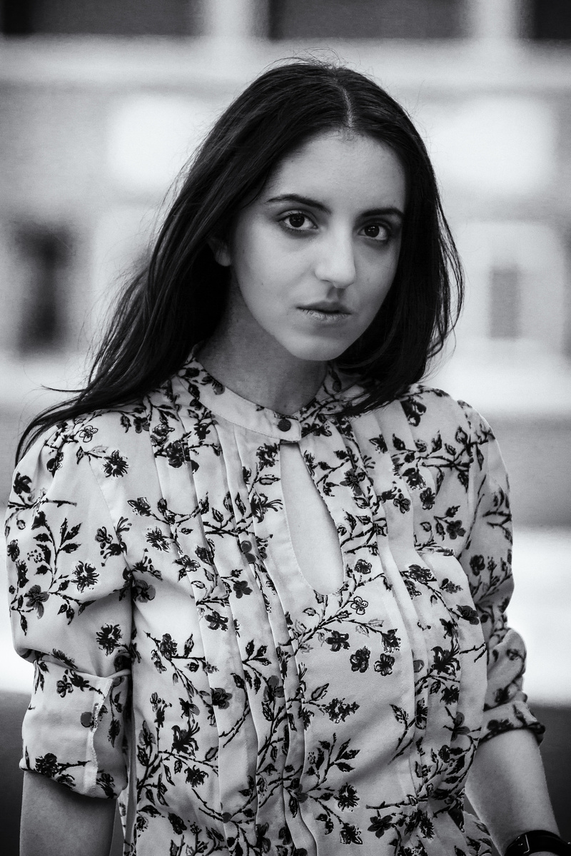 Female model photo shoot of Sara Toromani by Jim Cullen in South Street