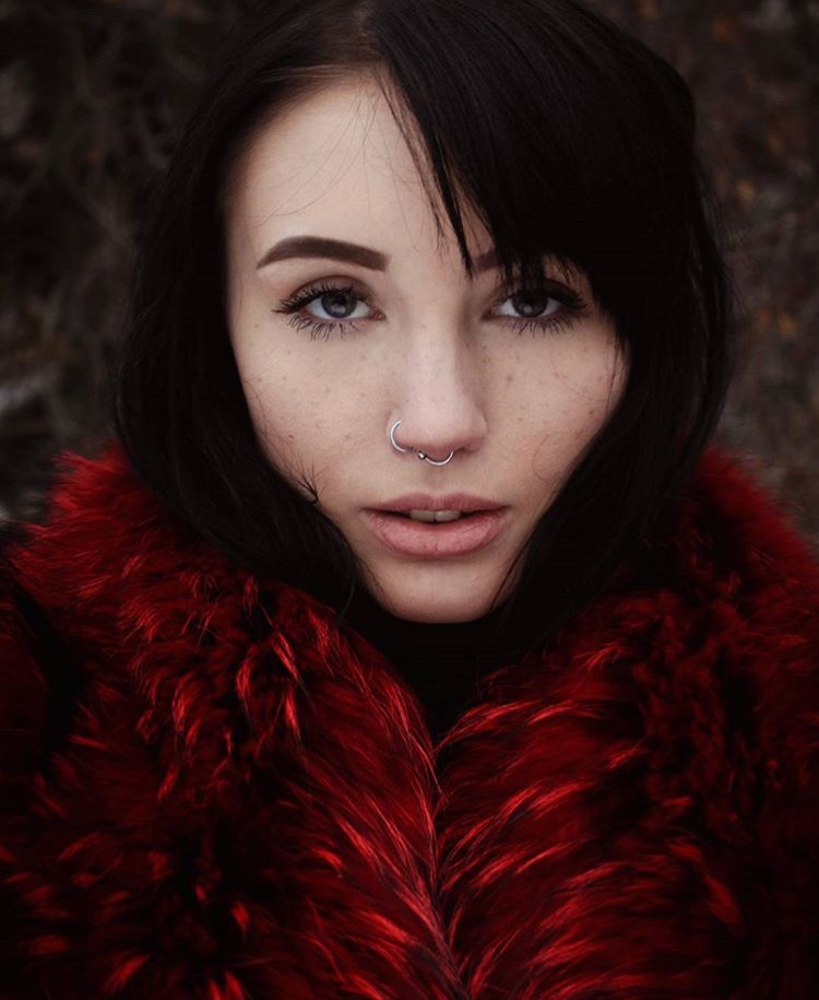 Female model photo shoot of paintedsky