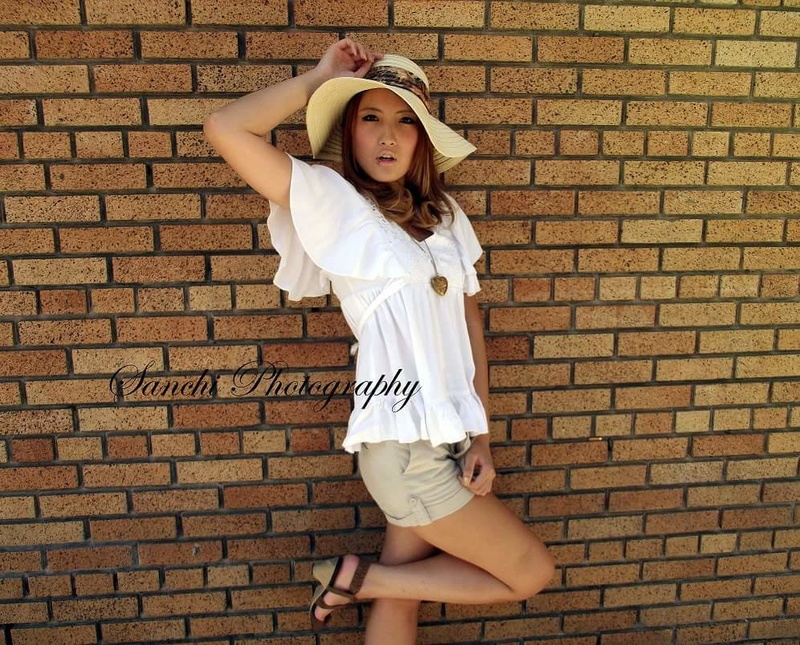 Female model photo shoot of Sanchi Studio