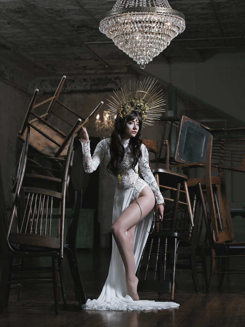 Female model photo shoot of Aurorealis Designs