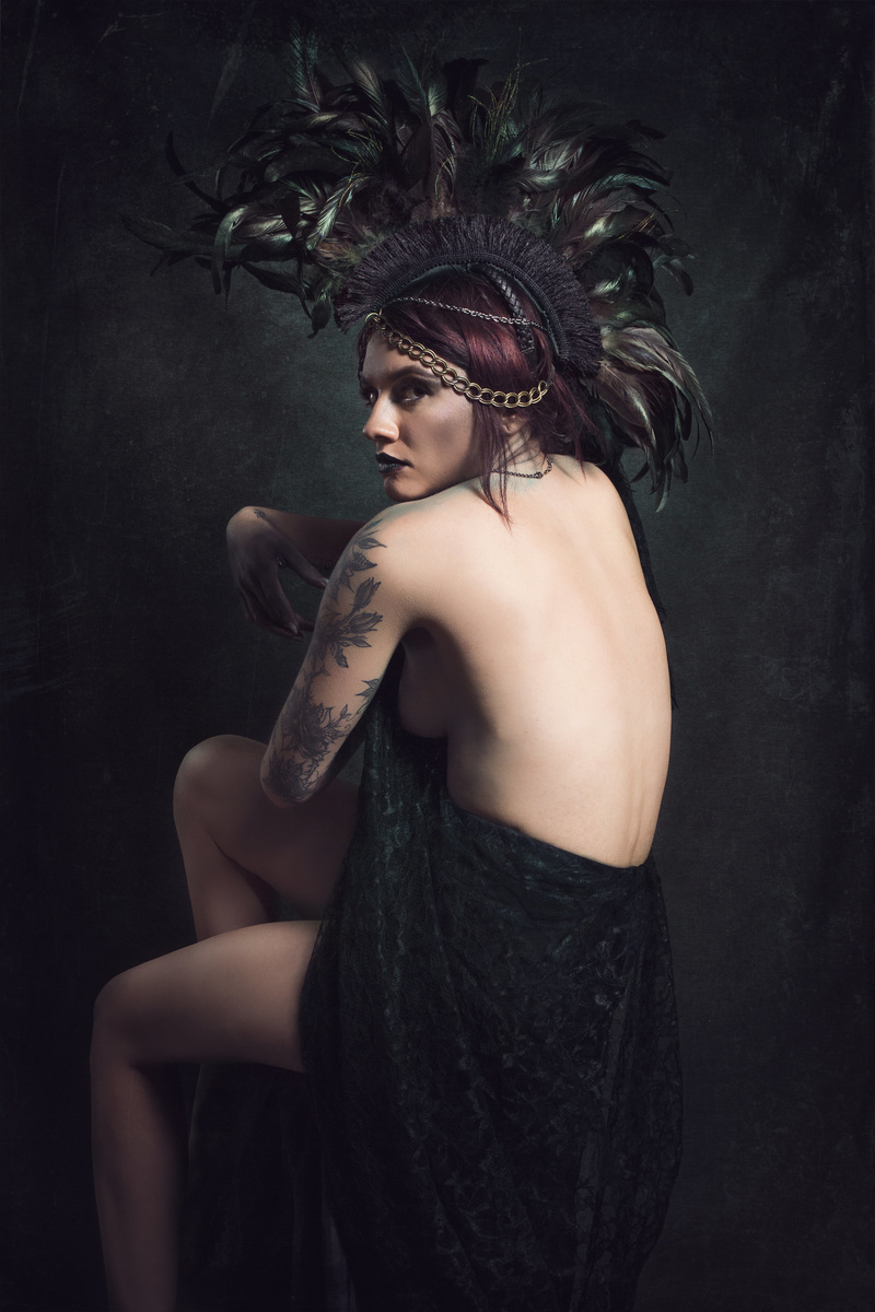 Female model photo shoot of Aurorealis Designs