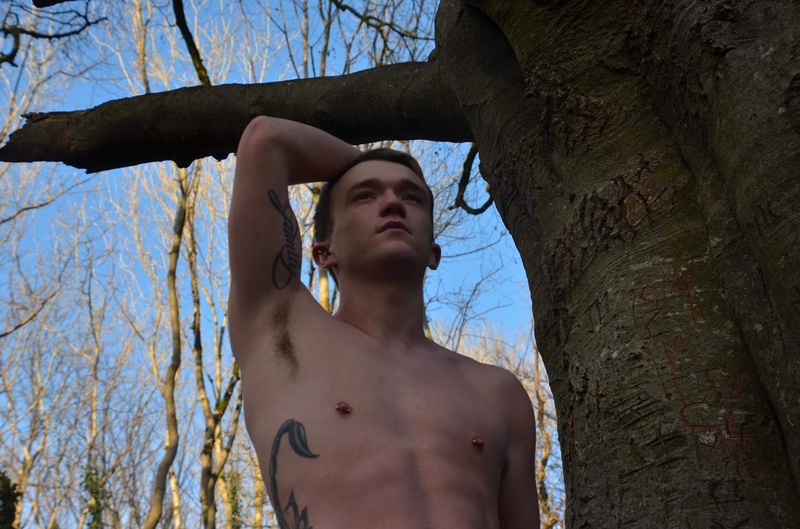 Male model photo shoot of Jamesrk25 in Galway barna woods ireland