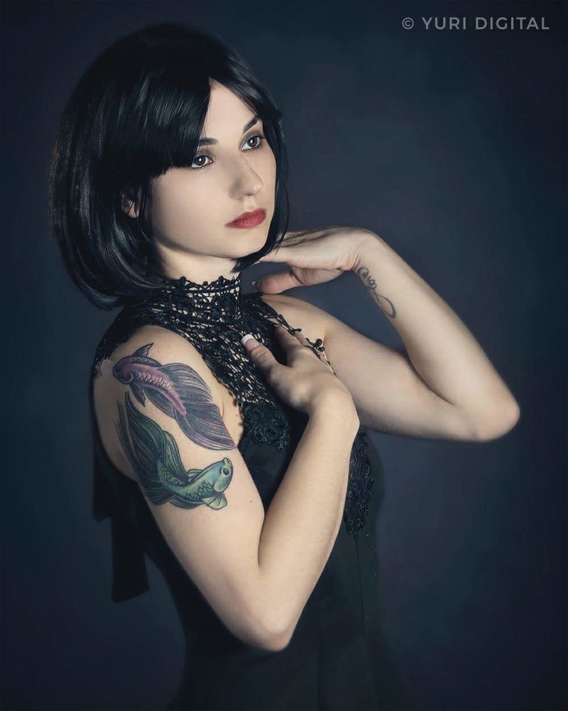 Female model photo shoot of RavenAshley by YuriDigitalPhotography