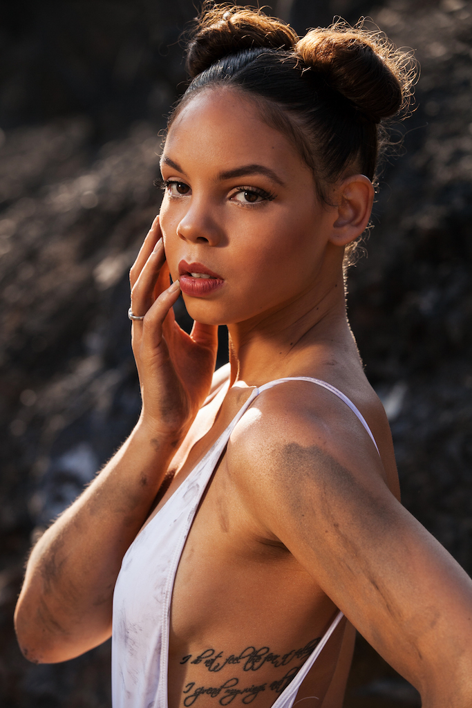 Female model photo shoot of ChyMJ by Joshua Krause