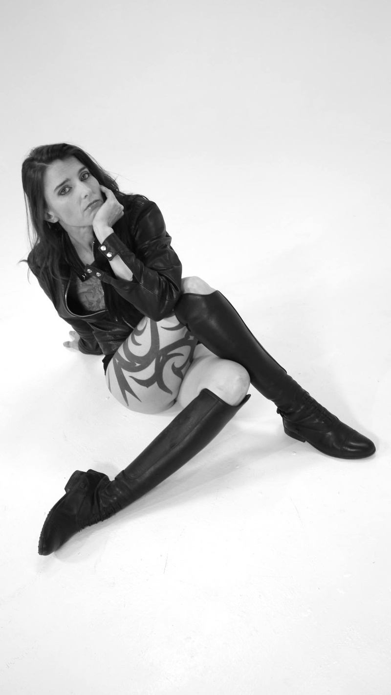 Female model photo shoot of TheRealSarahjoy in Cadillac Dreams Studios