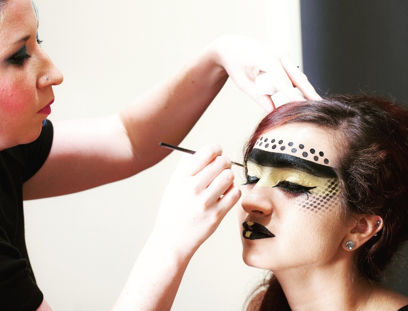 Female model photo shoot of Meagababy Makeup LLC and Luma Frehley in New Orleans