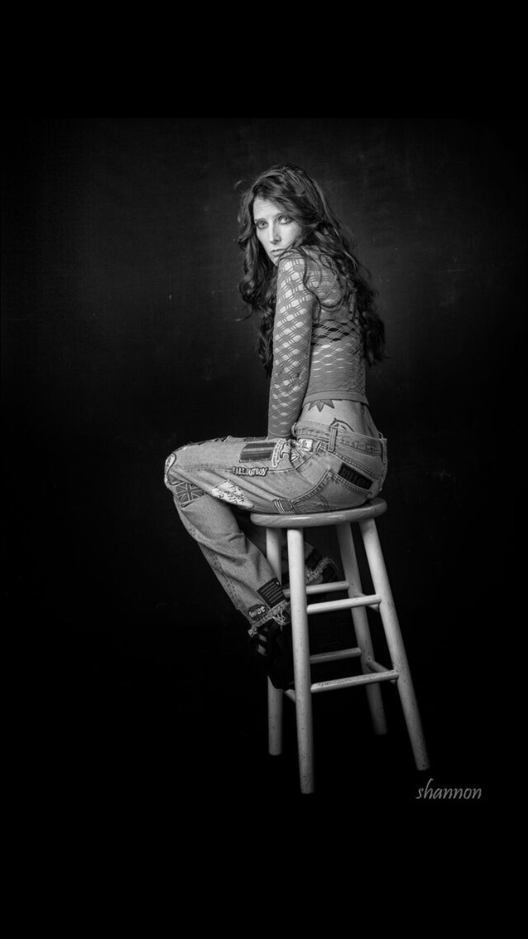 Female model photo shoot of TheRealSarahjoy by JShannon Portraits in The Covenant Studio