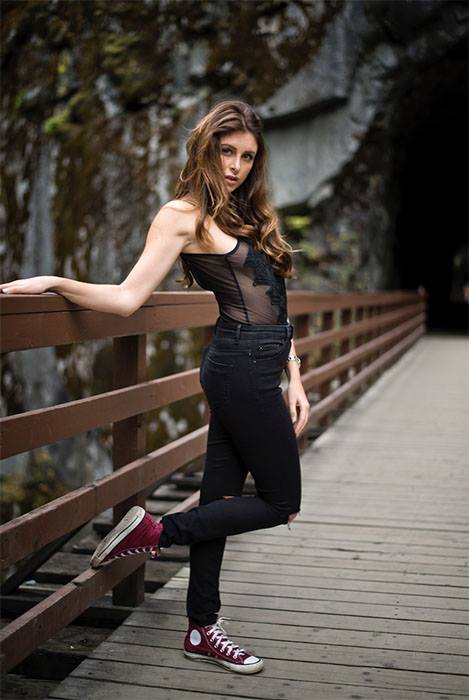 Female model photo shoot of Charlotte Ahern in Hope BC
