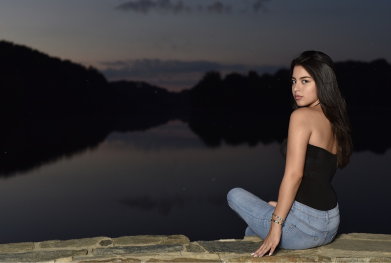 Female model photo shoot of Nicole Ponce by Raul Caldas in Needwood Lake - Rockville, MD