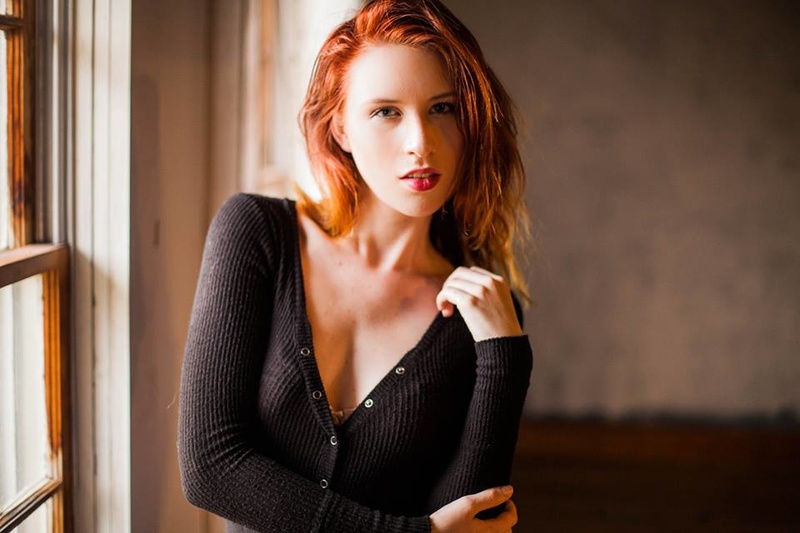 Female model photo shoot of Astrid Kallsen by Kyle Matthew Photo