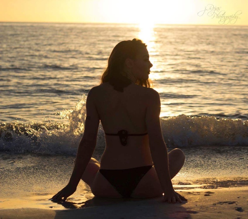 Female model photo shoot of Hayleeneely in Fort Myers Beach , FL