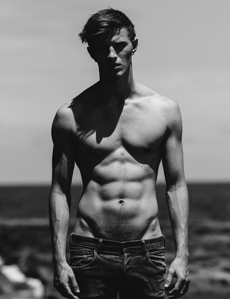 Male model photo shoot of David James Seed