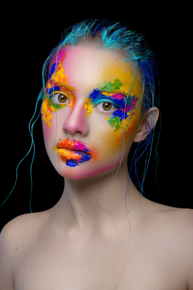 Female model photo shoot of illuminating retouching by ConTroL
