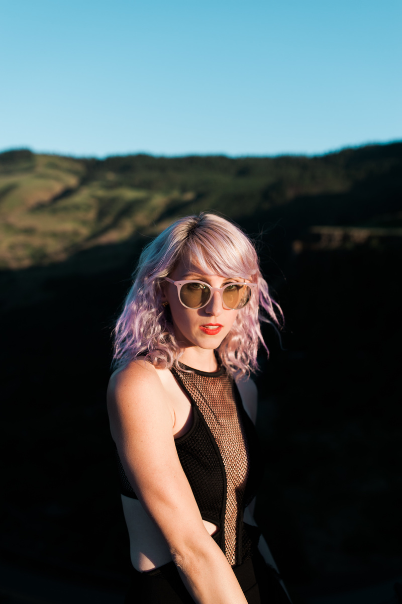 Female model photo shoot of BrianaMorrison in Rowena Crest, Oregon