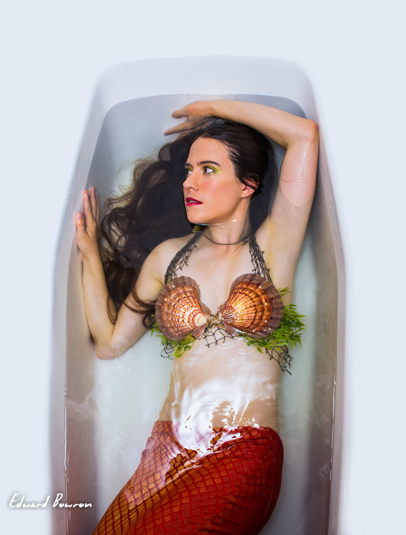Female model photo shoot of MermaidJade by Edward Bowron