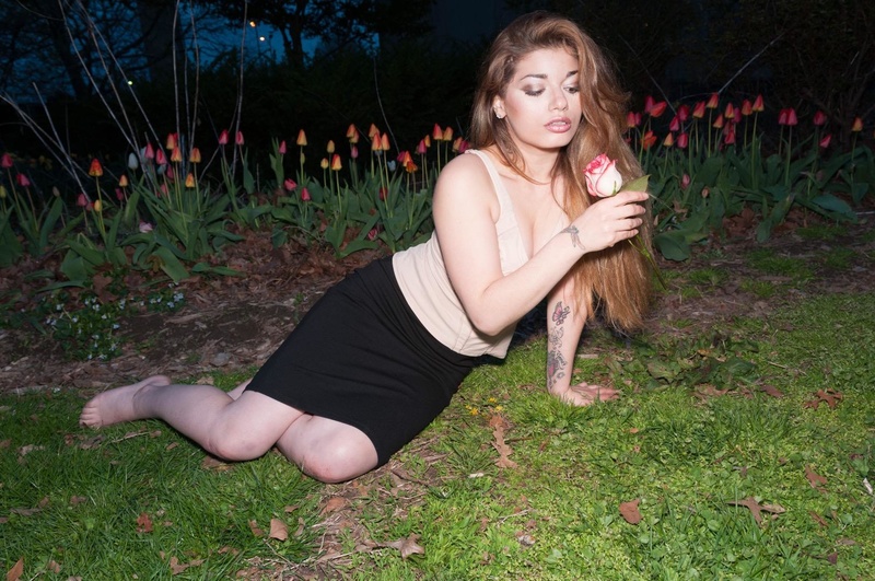 Female model photo shoot of Vinette ricci in Cannonballpark