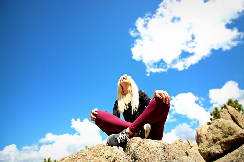 Female model photo shoot of AC Spore in Estas Park, Colorado