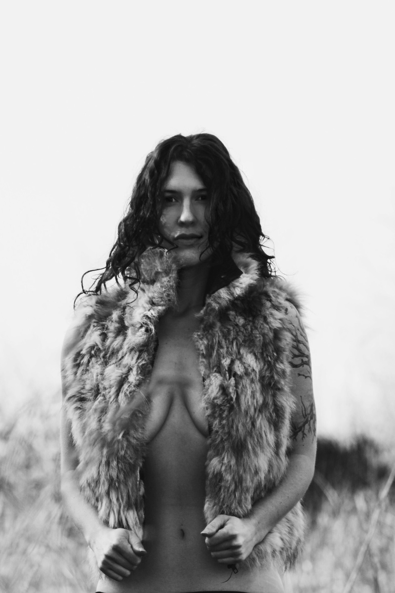 Female model photo shoot of LadyWolf by Sierra Selene