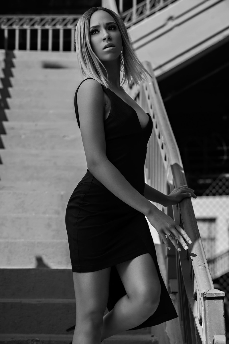 Female model photo shoot of FATIMADOMINGUSH in Downtown LA