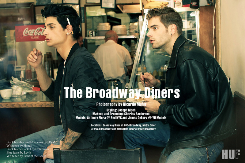 Male model photo shoot of ricARTo in Broadway Diner