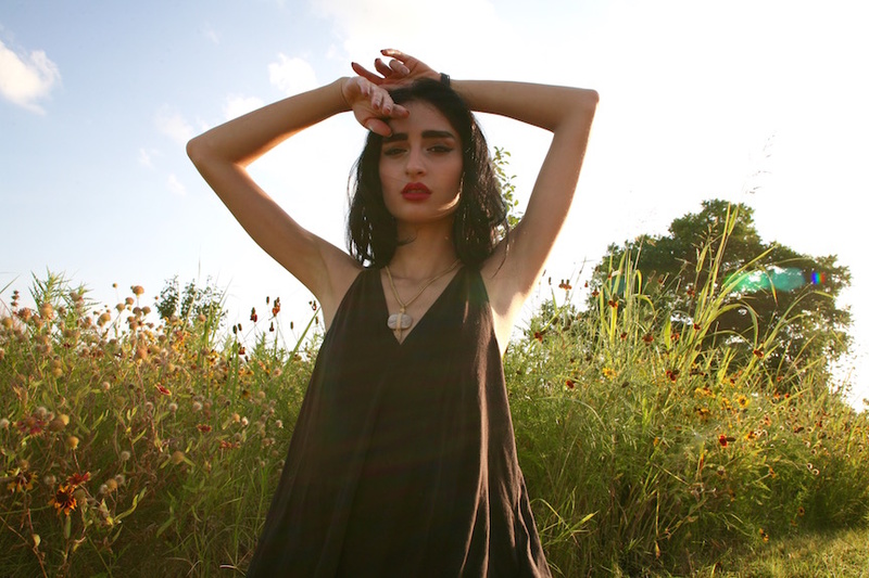 Female model photo shoot of BrightLights DarkAlley in Austin,TX
