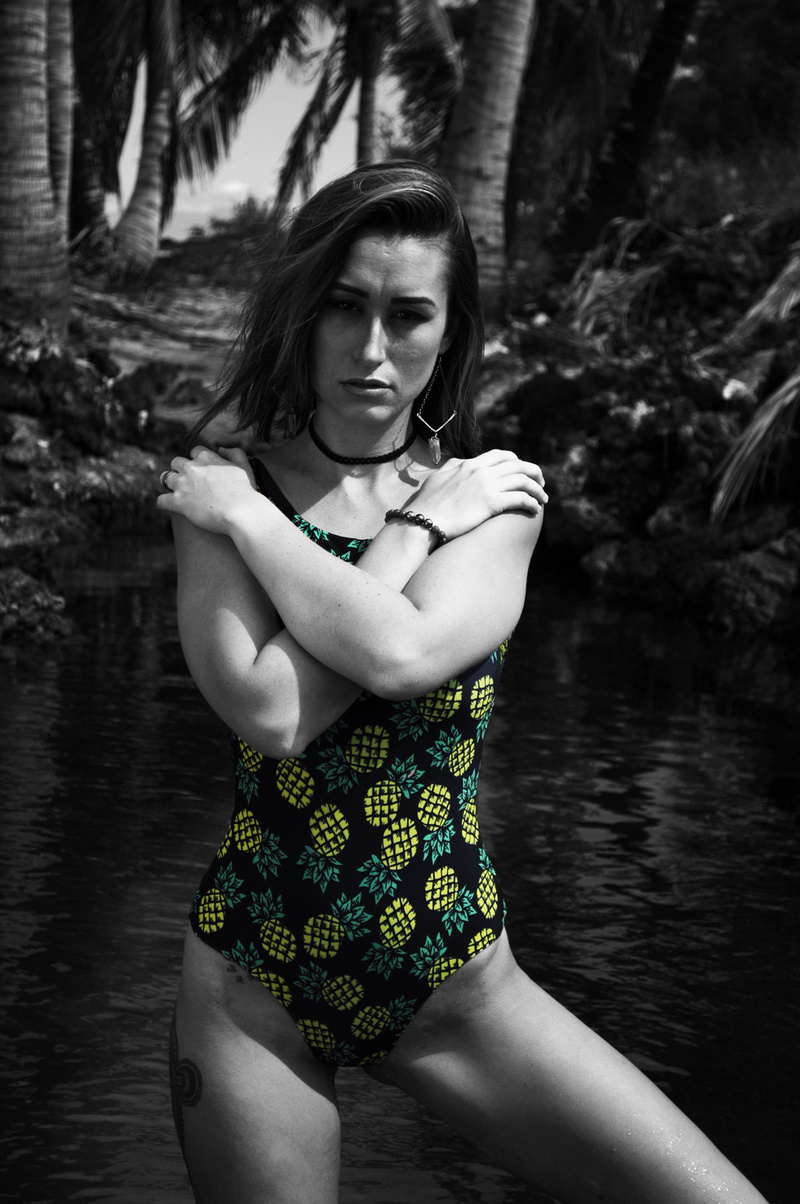 Male and Female model photo shoot of Mirage Creations Hawaii and Natasha McGuckin