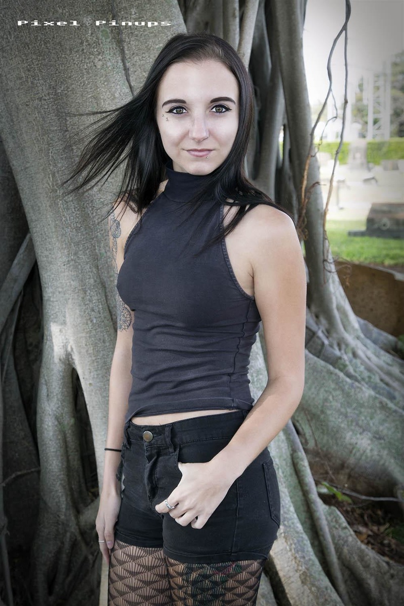 Female model photo shoot of DianeMarie by Pixel Pinups