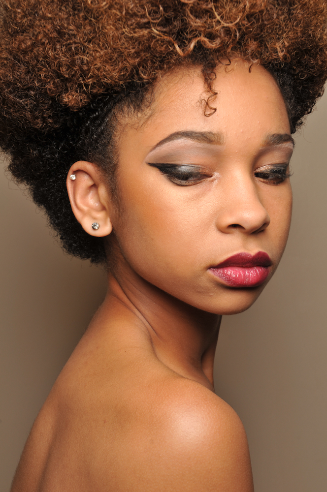 Female model photo shoot of KaTs Meow Makeup Art in Atlanta GA