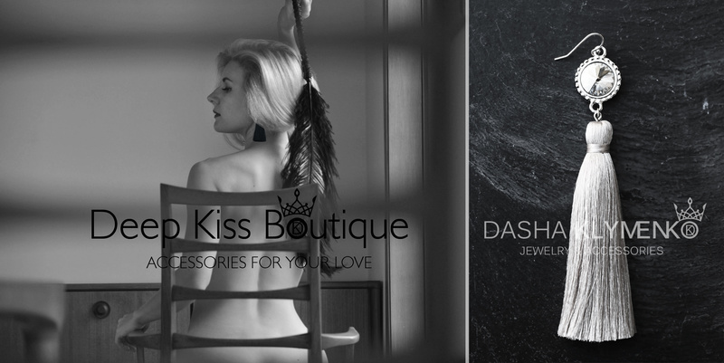 Female model photo shoot of Dasha Klymenko Jewelry