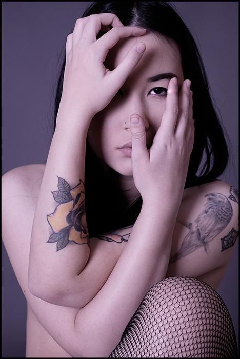Female model photo shoot of aimi mori by John de Lombardo