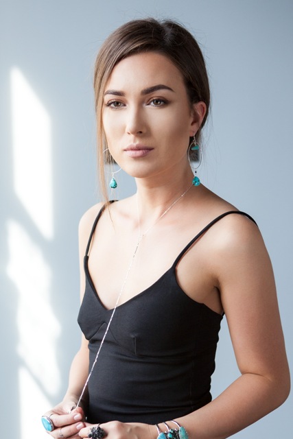 Female model photo shoot of MariaSegenova in Downtown LA