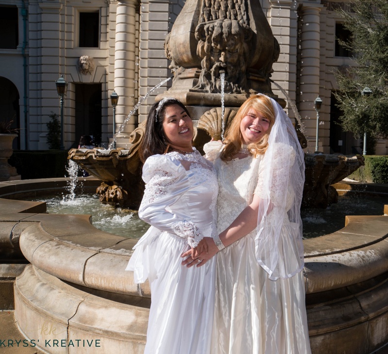 Female model photo shoot of Victoria Reyna and MissMadeleine by kryss7 in Pasadena City Hall, Pasadena, CA