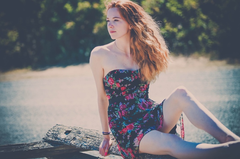 Female model photo shoot of Amber Rayanne in Elk Lake