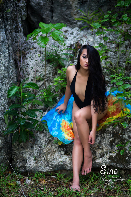 Female model photo shoot of Guamsina in Guam