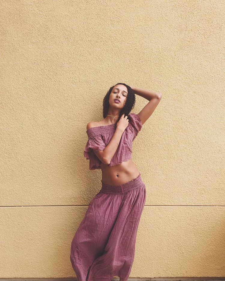 Female model photo shoot of Tenisha Wilde in Italy