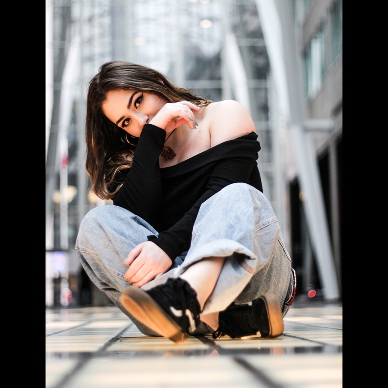 Female model photo shoot of Simone Grach in Toronto, Ontario