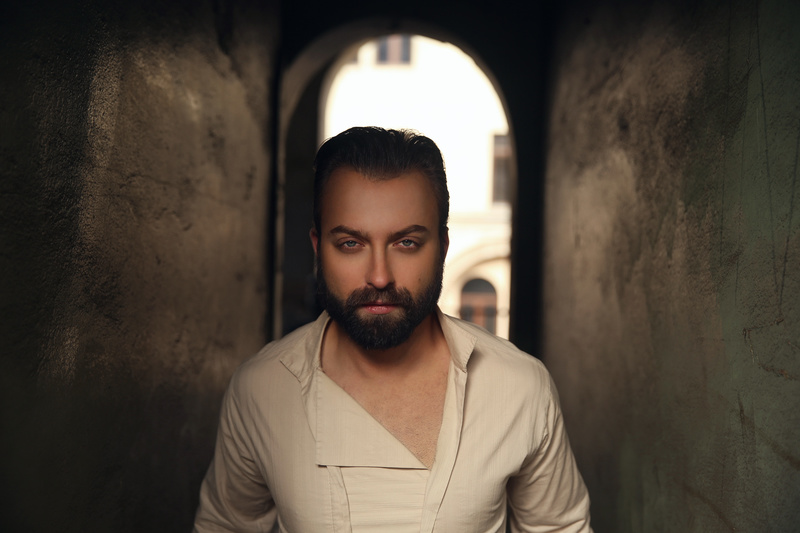 Male model photo shoot of Lionel Cartier in Tbilisi, Georgia