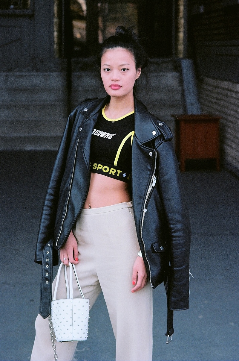 Female model photo shoot of Kayllen in Harlem, NY