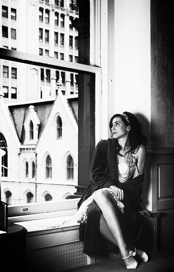 Female model photo shoot of Mymozza in NYC