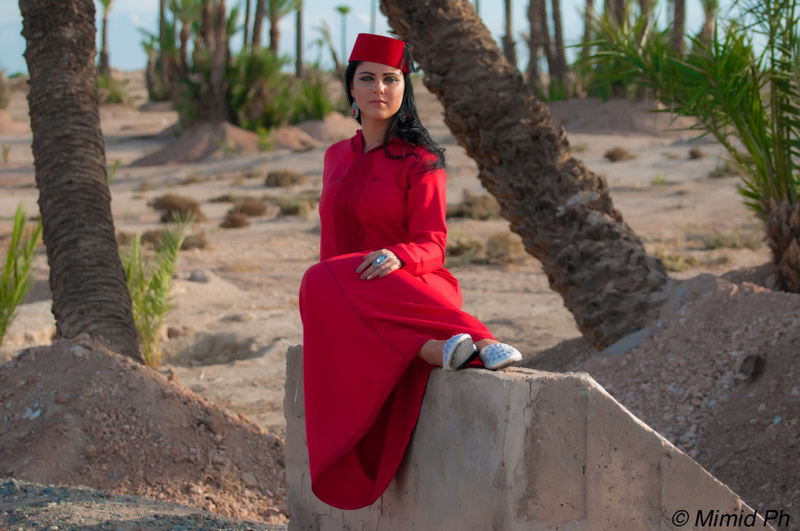 Female model photo shoot of Chandni Naina Safar in Marrakesh