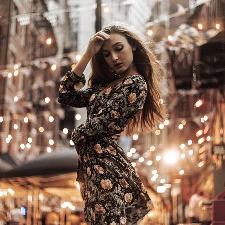 Female model photo shoot of thesodagirl in New York, NY