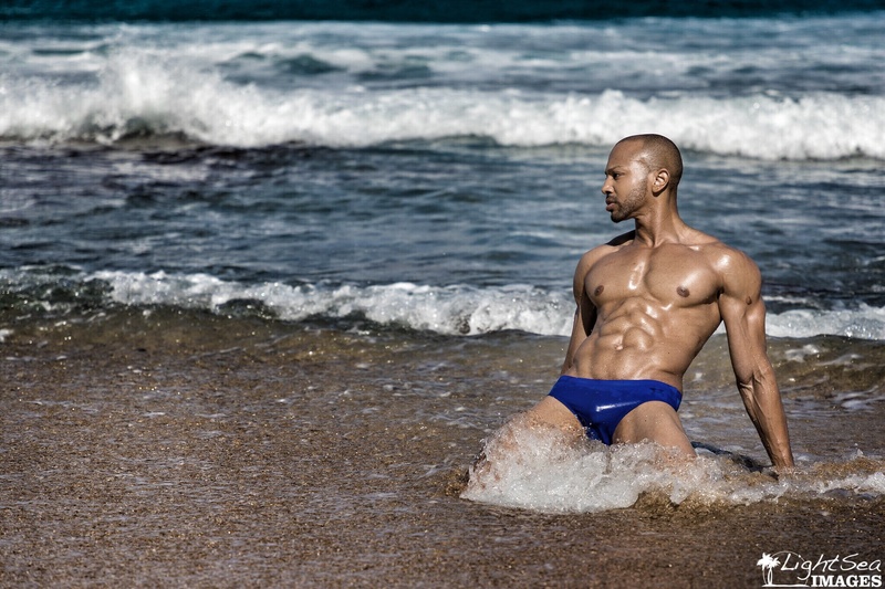 Male model photo shoot of Marques Maben by LightSea Images in Maui, Hawaii