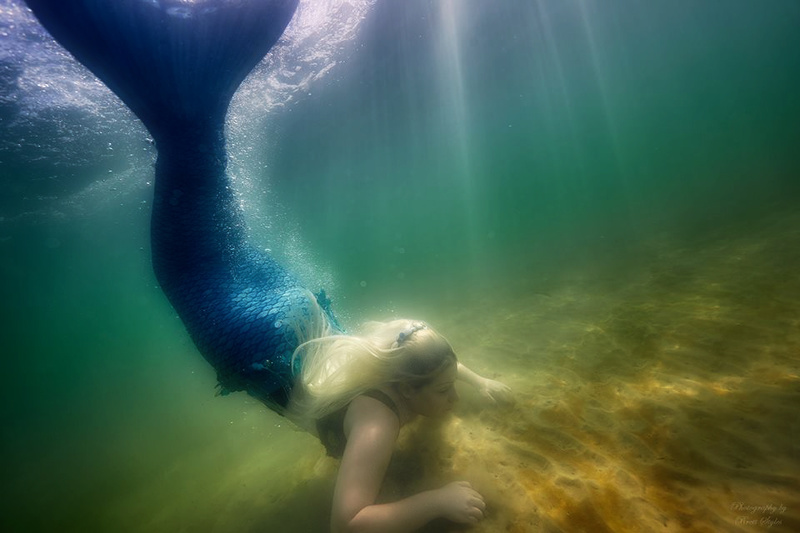 Female model photo shoot of Mermaid Marina Moon in Altona Beach