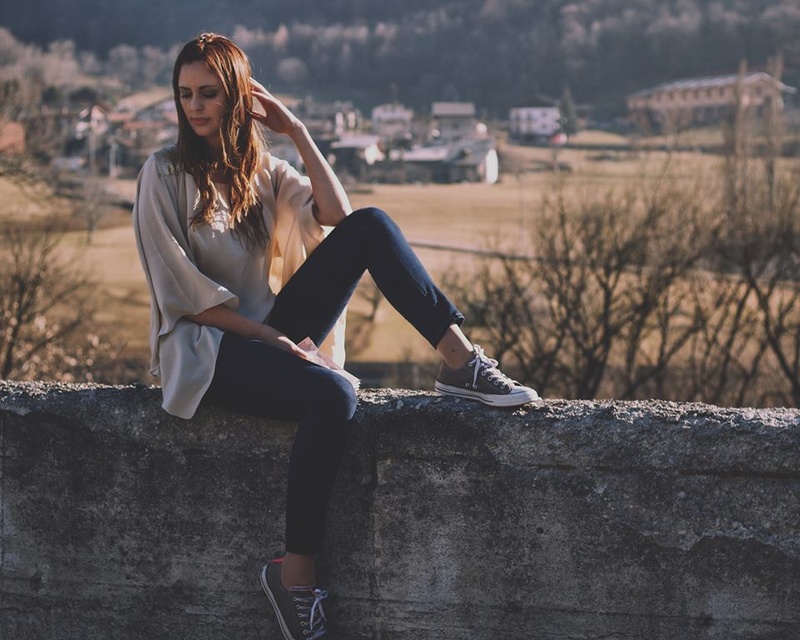 Female model photo shoot of ari04 in Italy